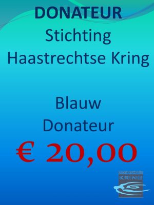 Blauwe Donateur